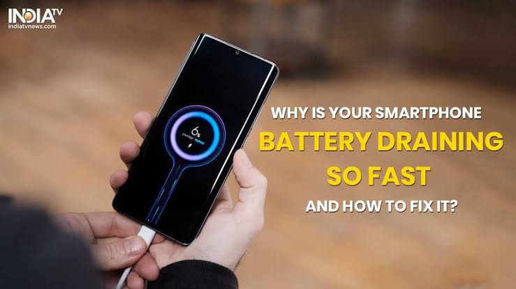 5 Reasons why your phone's battery drains fast