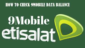 How to check 9mobile data balance 