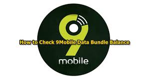 How to check 9mobile data balance 