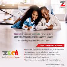 How can I open a student account at Zenith Bank