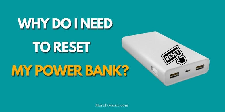 How to reset power bank