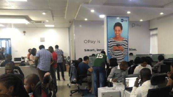 Opay offices in Lagos 